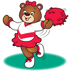 Cheerleader-Bear